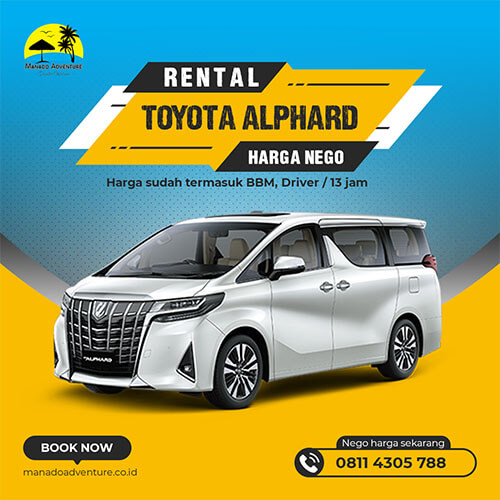 Rental Mobil Manado Toyota Alpard