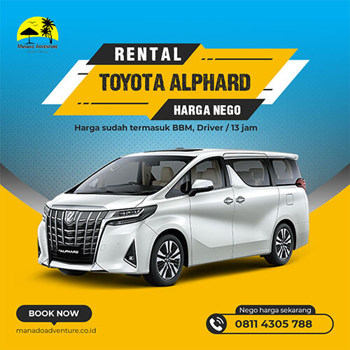 Rental Mobil Manado Toyota Alphard