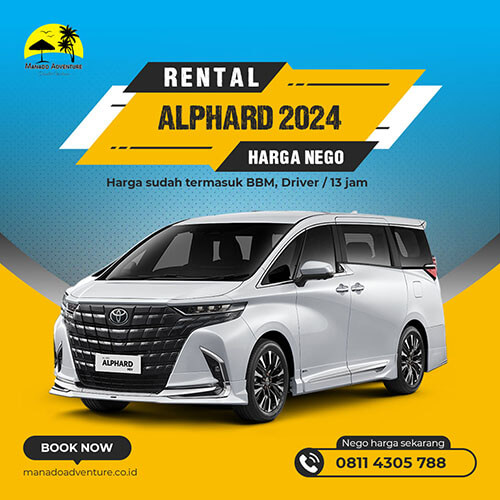 Rental Mobil Manado Alpard 2024